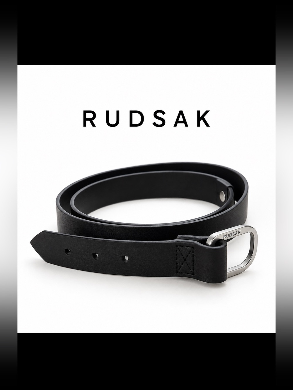 RUDSAK, 100% leather belt!
